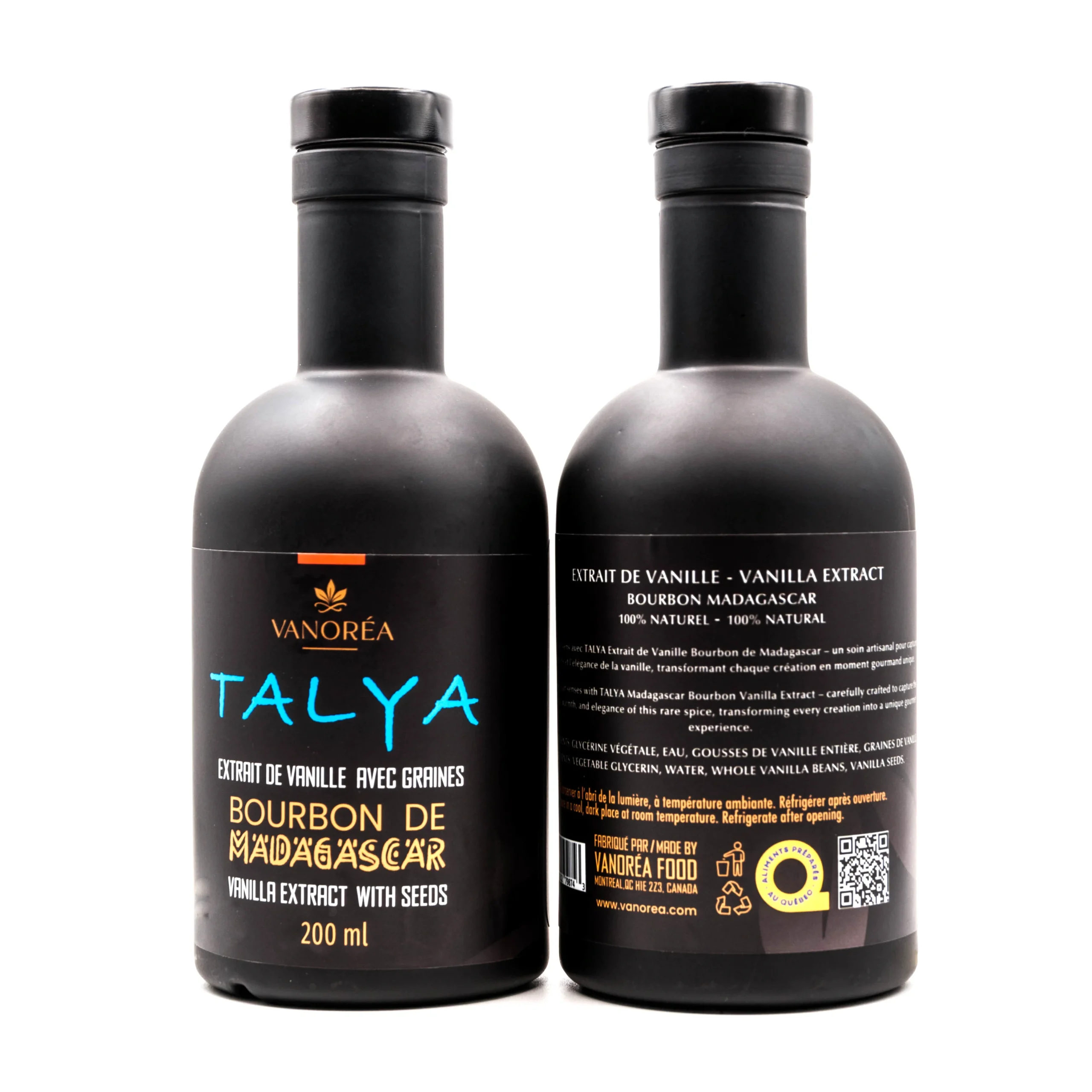 Talya 200 ml – Visuel produit recto verso